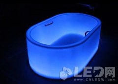 日本公司发明半透明LED灯浴缸