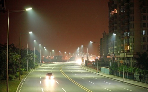 重庆市北碚区LED路灯照明效果