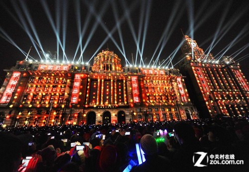 2014年上海外滩跨年倒计时