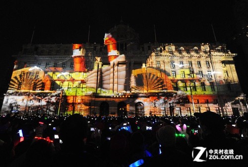 2014年上海外滩跨年倒计时